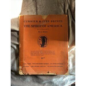 The Spirit of America - W. S. Hall - 1930 THE PRINTS ARE LOVELY INSIDE , MUSTSEE